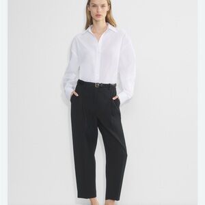 Aritzia Wilfred Cuffed Black Prospect Pant | Size 4